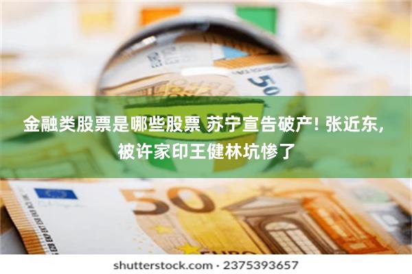 金融类股票是哪些股票 苏宁宣告破产! 张近东, 被许家印王健林坑惨了
