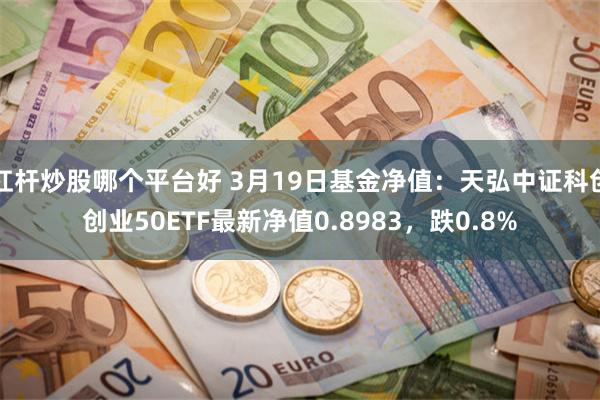 杠杆炒股哪个平台好 3月19日基金净值：天弘中证科创创业50ETF最新净值0.8983，跌0.8%