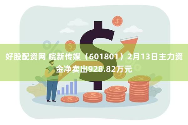 好股配资网 皖新传媒（601801）2月13日主力资金净卖出928.82万元