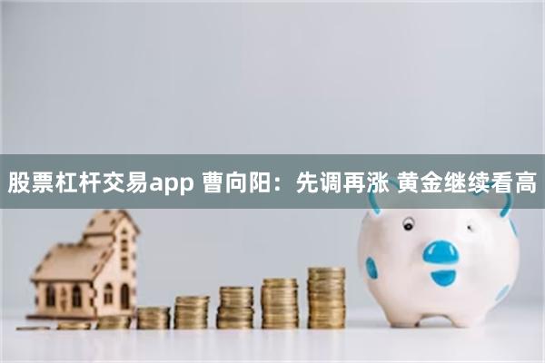 股票杠杆交易app 曹向阳：先调再涨 黄金继续看高